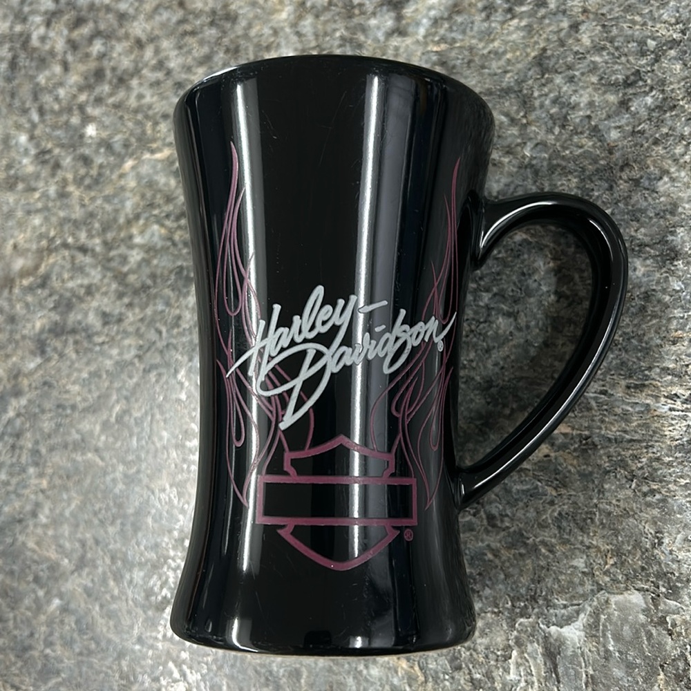 Harley-Davidson Motor Cycles 2008 Slim Coffee Cup Mug Microwave D/W Safe…